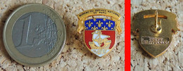 Réduction Insigne Bureau Du Service National De Paris Fixation Pin's émaillé FECAPP - Armée De Terre