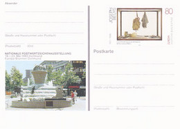 DORTMUND EUROPA FOUNTAIN, PAINTING, PC STATIONERY, ENTIER POSTAL, 1993, GERMANY - Postkaarten - Ongebruikt