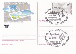 YOUTH PHILATELIC EXHIBITION, EUROPA CEPT, PC STATIONERY, ENTIER POSTAL, 1986, GERMANY - Postcards - Used