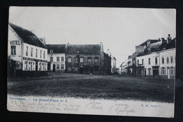 D-283 - Brabant Flamand  Tervuren -  Tervueren - La Grand'Place  (Hôtel Aux Armes D'Angleterre Café - Restaurant) -1908 - Tervuren