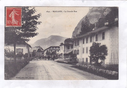 CPA :  14 X 9  -  MAGLAND  -  La  Grande-Rue - Magland