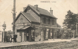 Steenbecque * 1905 * La Gare * Ligne Chemin De Fer Du Nord - Autres & Non Classés