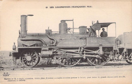 CPA Thèmes - Les Locomotives Françaises Midi - Coll. F. Fleury - Machine N 72 à Simple Expansion - Treni