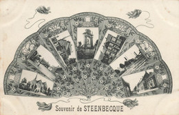 Steenbecque * Souvenir Du Village ! * éventail Range - Autres & Non Classés