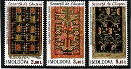 Moldova 2022 . Wall Carpets Of Causeni. 3v. - Moldavie