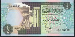 LIBYA   P58c   1/2  DINAR   1991    UNC. - Libye