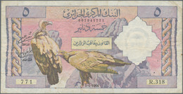 Algeria: Banque Centrale D'Algérie, Complete Series Of The First Dinar Issue 196 - Algerien