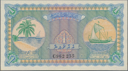 Maldives: Maldivian State / Government Treasurer, High Value Lot With 5 Banknote - Maldiven