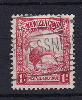 New Zealand: 1935/36   Pictorial   SG557c     1d   [Die II][Perf: 14 X 13½]    Used - Usados