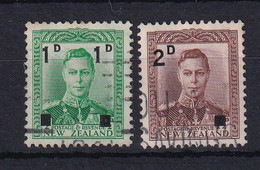 New Zealand: 1941   KGVI - Surcharge OVPT      Used - Gebruikt