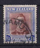 New Zealand: 1947/52   KGVI   SG687   1/3d      Used - Gebruikt