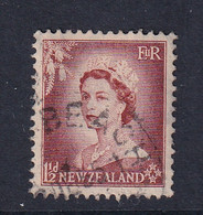 New Zealand: 1953/59   QE II   SG725   1½d    Used - Oblitérés