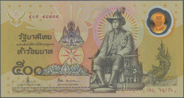 Thailand: Bank Of Thailand, Set With 3 Banknotes, 1968-1996 Series, With 100 Bah - Thailand