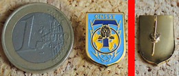 Réduction Insigne CNSST Centre National De Soutien Spécial Des Transmissions Fixation Pin's - Armée De Terre