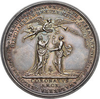 Medaillen Deutschland - Geographisch: Frankfurt: Silbermedaille 1747 Von J. L. O - Sonstige & Ohne Zuordnung