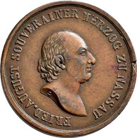 Medaillen Deutschland - Geographisch: Nassau, Friedrich August Von Nassau-Usinge - Altri & Non Classificati