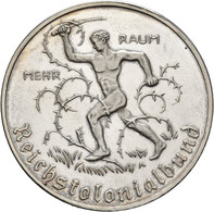 Medaillen Deutschland - Geographisch: Reichskolonialbund: Silbermedaille O. J. V - Altri & Non Classificati