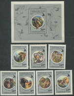 Uzbekistan:Unused Stamps Serie And Bloc Fauna, Birds, Bear, Camel, Elephant, Monkey, Pelican, Eagle, 1995, MNH - Uzbekistan