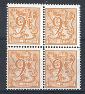 COB 2159-Cu ** - Décentrage - Bloc De 4 Timbres - Andere & Zonder Classificatie