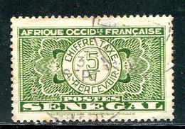 SENEGAL- Taxe Y&T N°22- Oblitéré - Portomarken