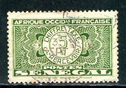 SENEGAL- Taxe Y&T N°22- Oblitéré - Postage Due