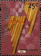 ARGENTINA 2000 - SERIE CULTURAS DE LA ARGENTINA - NOROESTE ARGENTINO - SIKU SIN ACENTO - Used Stamps