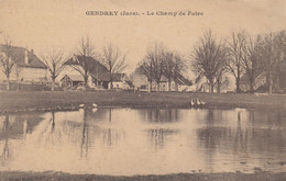 39 - GENDREY - Le Champ De Foire - Gendrey