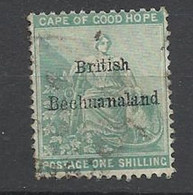 UK  Bechuanaland Rare   N° 6  Oblitéré    B/TB     Voir Scans   Soldes ! ! ! - 1885-1895 Colonia Britannica