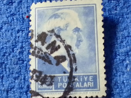 TÜRKİYE- 1942-     6.3/4K  PRESİDENT İNÖNÜ DAMGALI - Used Stamps