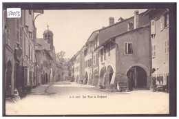 DISTRICT DE NYON - COPPET - UNE RUE - TB - Coppet