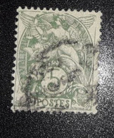 N° 111d , Cadre Effacé H Et D - Used Stamps