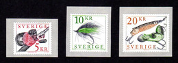 SUEDE 2012 - Yvert 2850/2852 - NEUFS** MNH - Facit 2885/2887- 3 Valeurs, Pêche à La Mouche - Nuevos