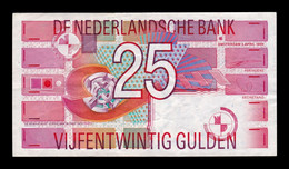 Holanda Netherlands 25 Gulden 1989 Pick 100 Mbc Vf - 25 Florín Holandés (gulden)