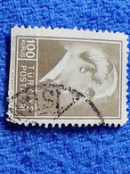 TÜRKİYE- 1942-     100KURUŞ   PRESİDENT İNÖNÜ DAMGALI - Used Stamps