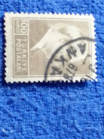 TÜRKİYE- 1942-     100 KURUŞ   PRESİDENT İNÖNÜ DAMGALI - Used Stamps