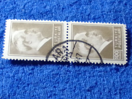 TÜRKİYE- 1942-     100 KURUŞ   PRESİDENT İNÖNÜ DAMGALI - Used Stamps