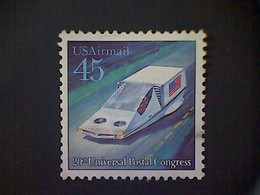 United States, Scott #C123, Used(o), 1989, Hover Truck, 45¢, Multicolored - 3a. 1961-… Used