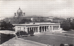 CARTOLINA  WIEN,AUSTRIA,NEUES BURGTOR-MUSEUM,VIAGGIATA 1956 - Museos