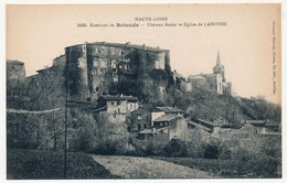 3 CPA - BRIOUDE (Haute Loire) - Chateau Féodal Eglise De Lamothe / Place De La Fenerie / Pont Suspendu Sur L'Allier - Brioude