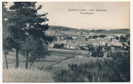 CPA - CRAPONNE (Haute Loire) - Vue Générale - Craponne Sur Arzon