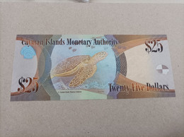 Billete De Las Islas Caimán De 25 Dólares, Año 2010, UNC - Islas Caimán