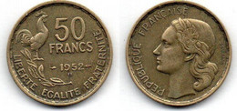 MA 16839 / 50 Francs 1952 B TTB - 50 Francs