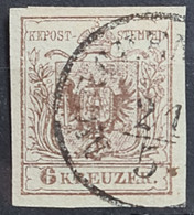 AUSTRIA 1850/54 - Canceled - ANK 4 - 6kr - Usados