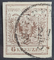 AUSTRIA 1850/54 - Canceled - ANK 4 - 6kr - Gebraucht