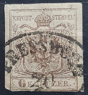 AUSTRIA 1850/54 - Canceled - ANK 4 - 6kr - Gebruikt