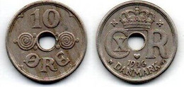 MA 18496 /  Danemark - Denmark - Dänemark 10 Ore 1946 TTB - Danimarca