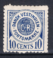 Denmark Danish Antilles (West India) 1902 Mi#4 Mint Hinged - Danemark (Antilles)