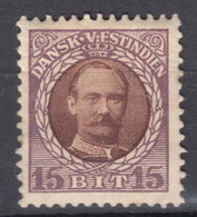 Denmark Danish Antilles (West India) 1907 Mi#43 Mint Hinged - Deens West-Indië