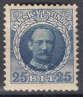 Denmark Danish Antilles (West India) 1907 Mi#45 Mint Hinged - Denmark (West Indies)
