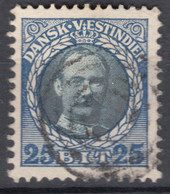 Denmark Danish Antilles (West India) 1907 Mi#45 Used - Danimarca (Antille)